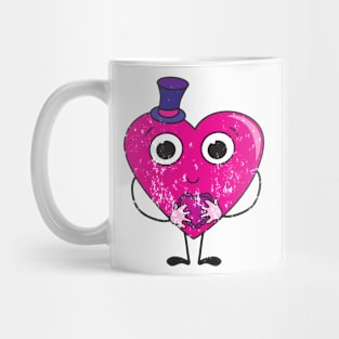 Retro Vintage Grunge Valentine's Day Mug